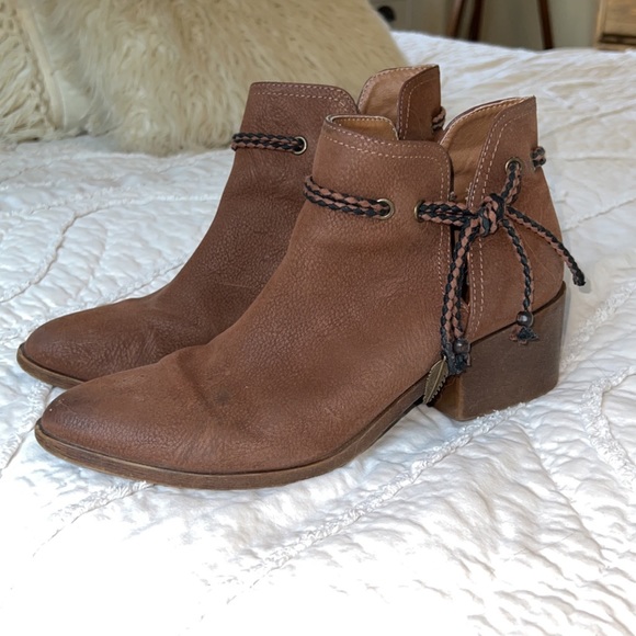 Brown Ankle Boots - Picture 3 of 4